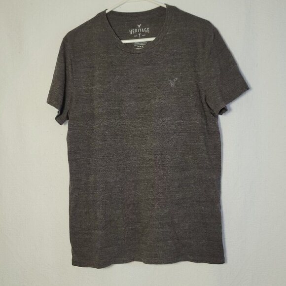 181. Heritage Short Sleeve T-Shirt Gray Sz M - Picture 1 of 7